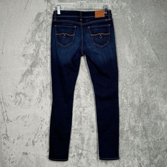 Lucky Brand Jeans Women 0 25 Lolita Skinny Orta Premium Casual Fading Whiskering - Picture 3 of 13